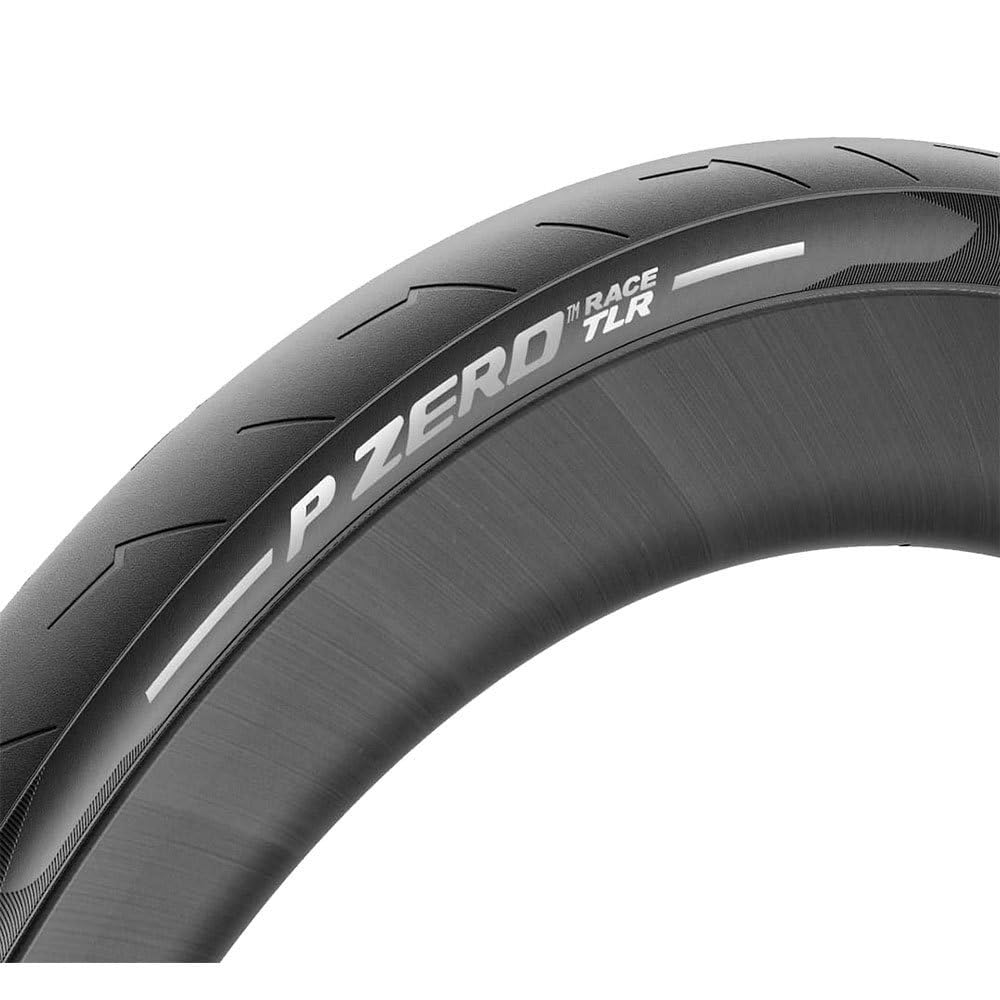 PirelliP-Zero Race Folding Road Bike Tyre, Tubeless Ready TLR, 700 x 26c, Black, Única