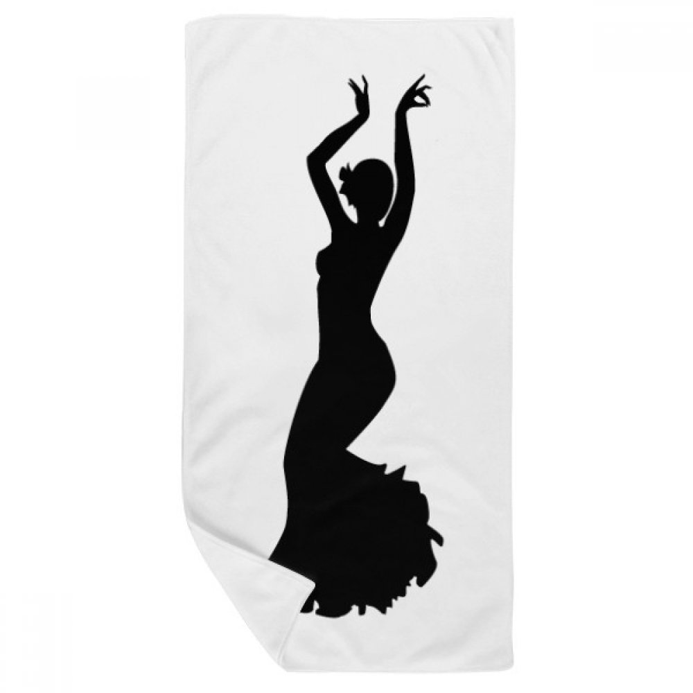 Serviette de Bain Doux Gant de Toilette Danse Folklorique 35X70