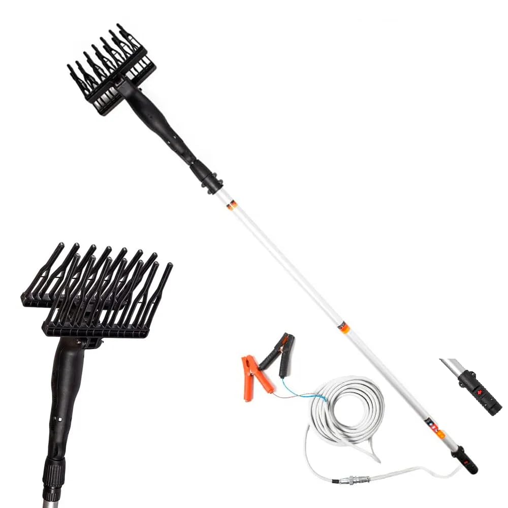 SCUOTIOLIVE ABBACCHIATORE SCUOTITORE RACCOGLI OLIVE 3 METRI 12V