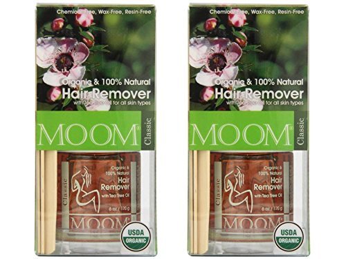 Moom Organic Hair Removal Kit With Tea Tree Classic - 1 Kit