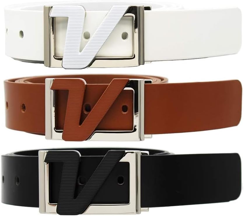 Volvik 100% Genuine Italian Real Solid Leather Belt Strap Free Size up to 46", Unisex