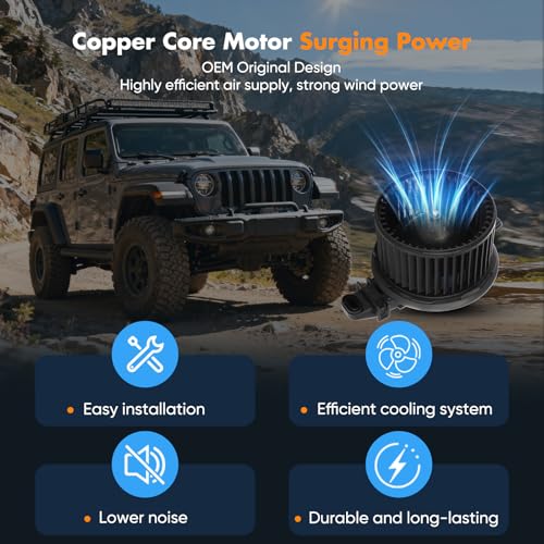 Image of OCPTY Blower Motor Fit for Ford 2008-2012 Escape /Ford F-250 F-350 F-450 F-550 Super Duty /08-2011 Mercury Mariner AC Blower Motor Replacement 700223,7C3Z19805B,7C3Z 19805 B,FO3126133,75854,PM9373 HVAC
