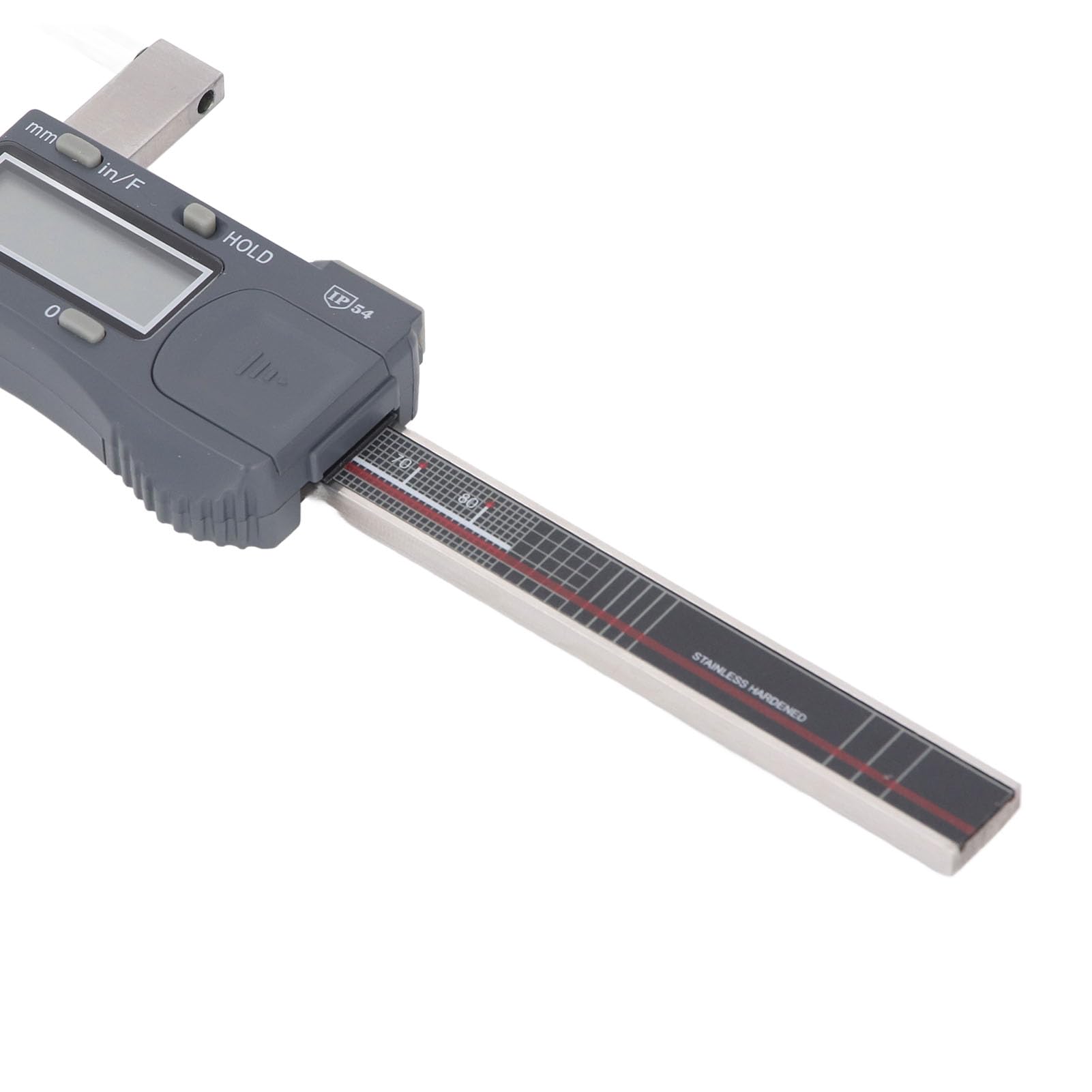 Calibrador digital de rotores de freno, pinza con pantalla electrónica para la medición del espesor de pared, pinza digital de acero inoxidable con cambio de unidad y reinicio a ce