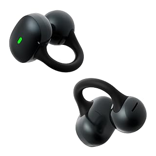 Open Ear Earbuds, Clip-On Earbuds Wireless Bluetooth, Ear Clip Bluetooth Headphones, Lightweight Comfort, Ergonomic Secure Fit for Small Ears, Ultra Open Audio, Waterproof, 40H Playtime - Amazon product rated Grade C