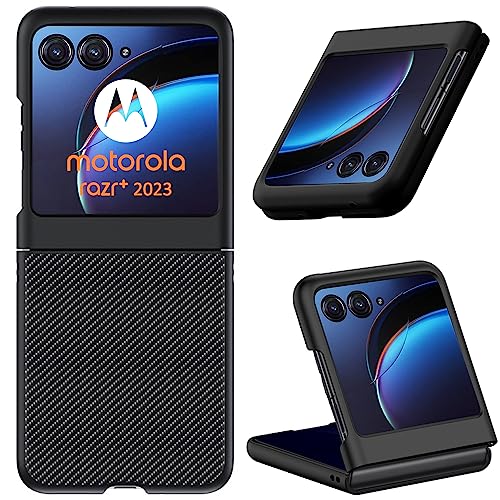 �yMiimall�zMotorola Razr 40 Ultra�p �P�[�X �J�o�[ �Y�f�@�ۃt�F�C�N���U�[ �܂肽���݌^ Moto Razr 40 Ultra �J�[�{���� PC �ϏՌ��ی�J�o�[ ���g���[�� ���[�U�[40 �E���g�� �X�g���b�v���i�J�[�{���u��