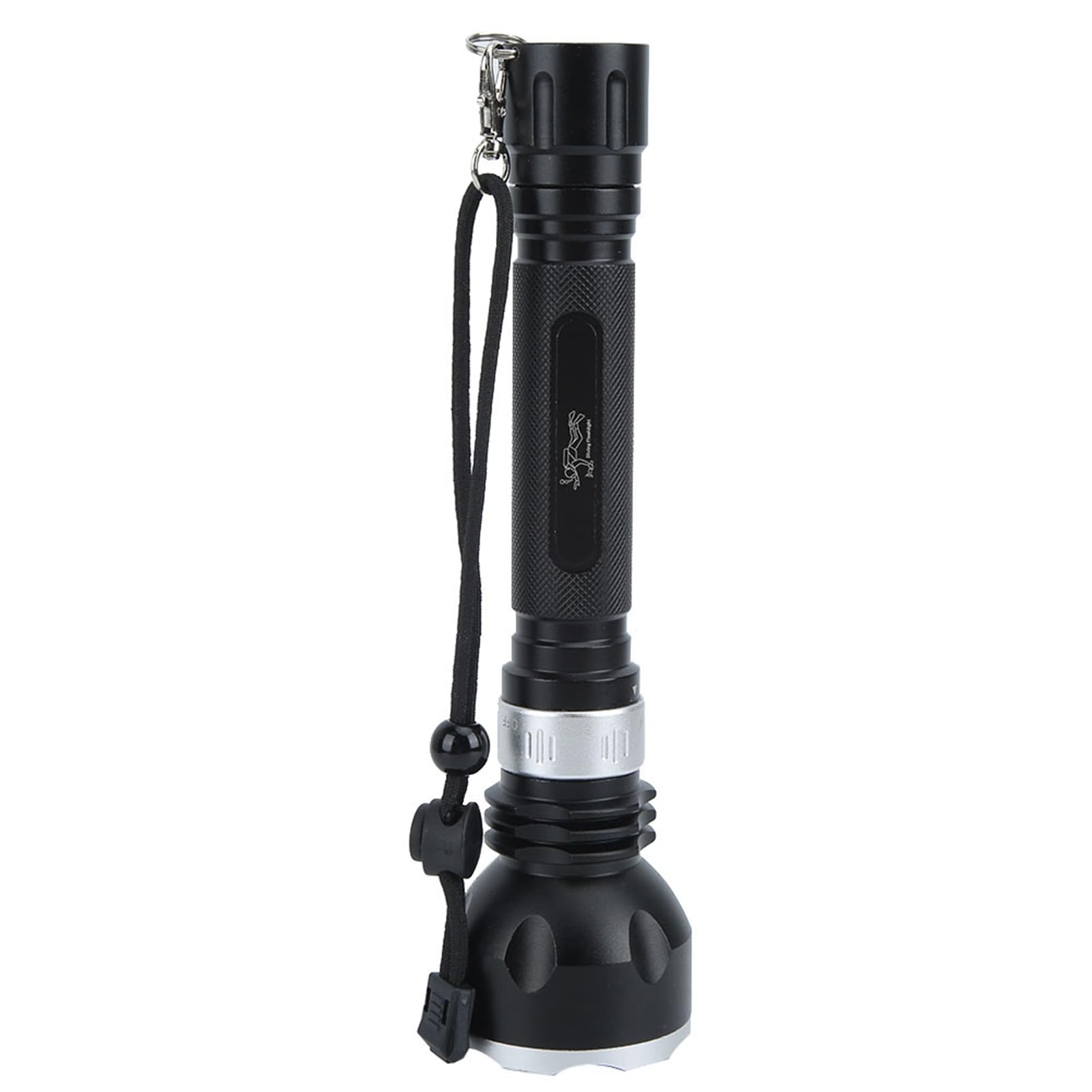 Torcia subacquea a LED in lega di alluminio Torcia subacquea esterna impermeabile a forte luce 100M per arrampicata in campeggio