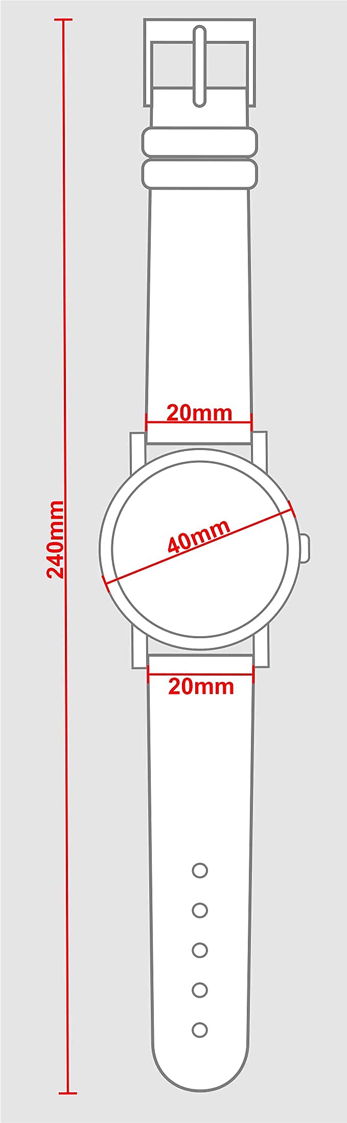 memories Reloj con foto personalizada reloj de 40 mm con imagen 3BAR reloj fotográfico fabricado en Alemania, plata, Correa