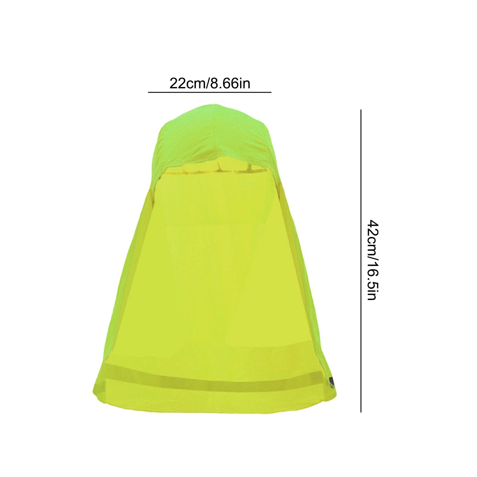 Protector Solar para Casco,Protector para el Cuello para Casco | Protector Solar Reflectante para el Cuello,2 Protectores de Cuello de Secado rápido, Forro de Sombrero Duro Transpirable para Ciclismo