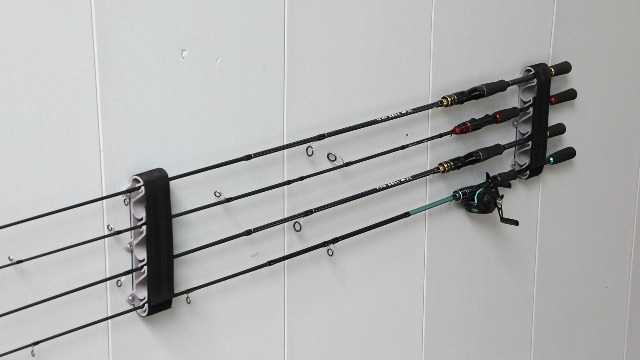 2 Pack Boating Vertical Fishing Rod Holders, Vertical Fishing Rod Rack