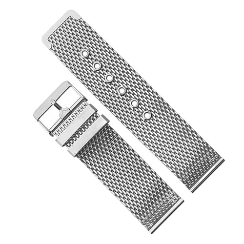 Bracelet de montre en acier de qualité supérieure à maille milanaise 18mm 20mm 22mm 24mm