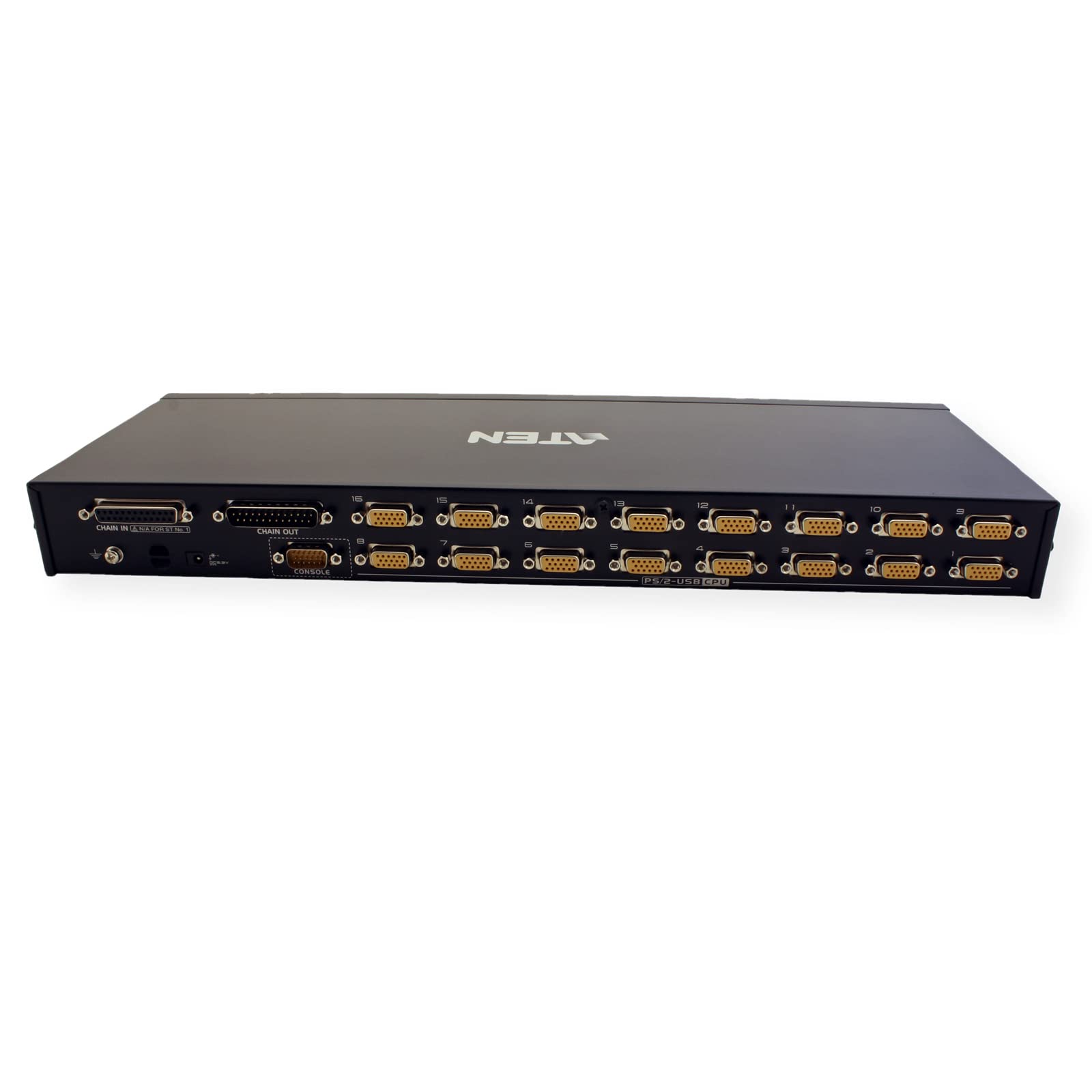 Aten CS1716A commutateur écran, Clavier et Souris Grille de Montage Noir