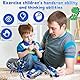 Vibbang 2 Stück Einhorn Roboter, Transformierendes Auto Roboter Spielzeug, Unicorn Cars Spielzeug, Kollision Deformation Kombinierter Roboter, Einhorn Auto Roboter Set