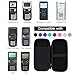 Lebakort Hard Case Compatible with Texas Instruments TI-84 Plus CE/TI-84 Plus/TI-Nspire CX II CAS/TI-Nspire CX II/TI-83 Plus/TI-89 Titanium/TI-85 / TI-86 Color Graphing Calculator (Black)