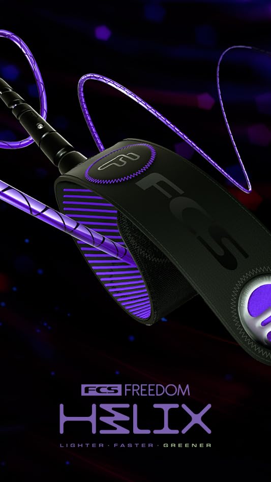 Amazon.co.jp: FCS FREEDOM HELIX LEASH - COMP6リーシュコード CYBER