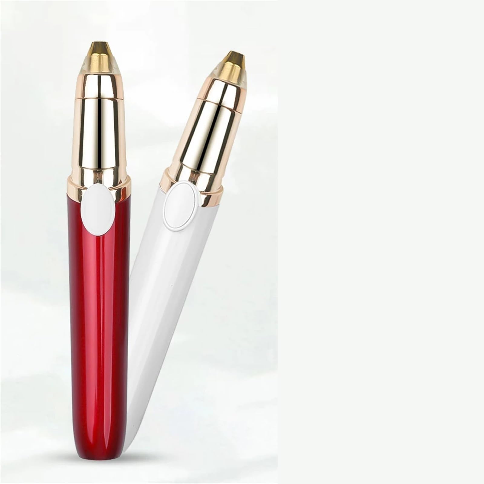 Elektrischer Augenbrauentrimmer, USB wiederaufladbar, Augenbrauen Epilierer Frauen Mini Lippenstift Shaper Rasierer Schmerzloser Rasierer Gesichtshaarentferner