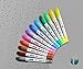 Dry Erase Markers for Whiteboard – Ultra Fine Tip White Board Markers – Dual Tip, Pastel Colors - Fine Point Erasable Markers - 12 Set