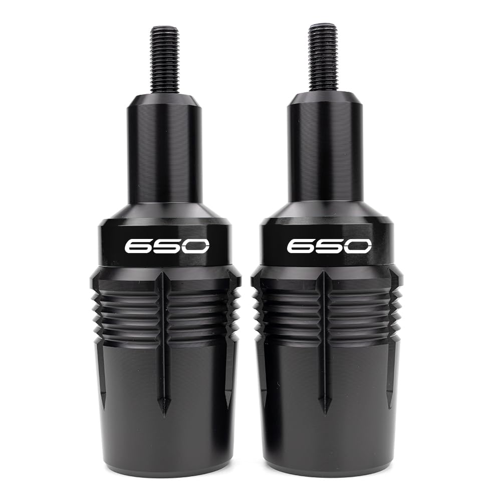 Pasuje do Kawasaki Z650 RS Ninja650 Ninja 650 KRT Ninja 650L EX650 2017-2025 osłony ramy motocyklowe Ochraniacz silnika Z 650 ochrona przed upadkiem (czarny)
