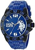 Reloj de pulsera de goma para hombre con caballo grande