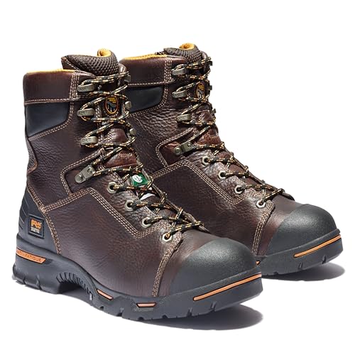 Timberland PRO Men's Endurance 8 Inch Steel Safety Toe Puncture Resistant Industrial Work Boot2