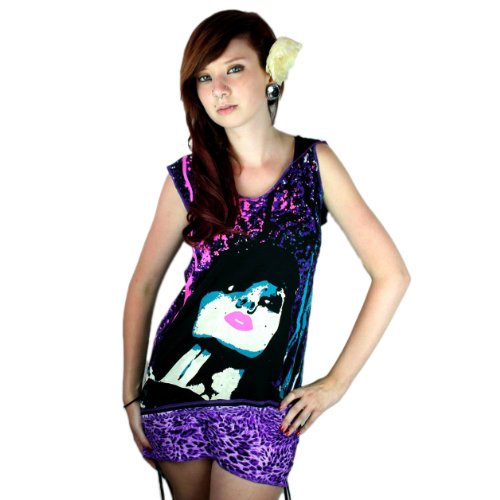 Too Fast - Camiseta - para Mujer Noir-Violet 40