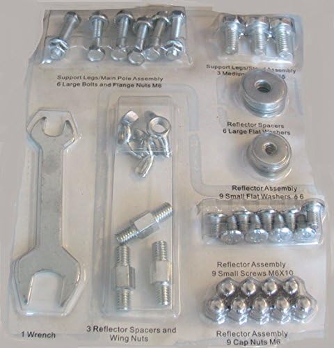 Tall Patio Heater Hardware Replacement Bolt Set