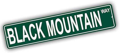 Vista 82 de Ohio Mountains Pick Your Mountain Compatible/repuesto para Ballards Hill United States Mountain Aluminio Metal Tin Street Sign Style decoración
