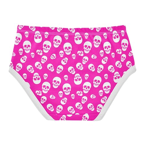 Skull Pink Toddler Girls's Underwear 2T 23031942