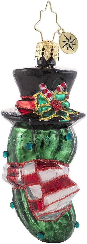 Christopher radko pickle christmas ornament Clearance