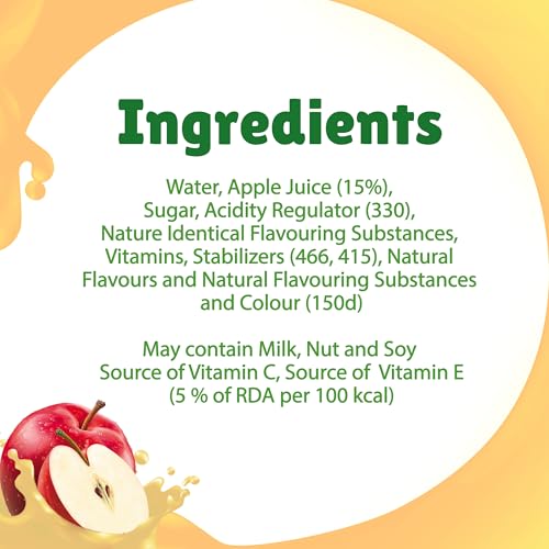 Image of B Natural Apple Juice, Vitamin C & E, 1 litre