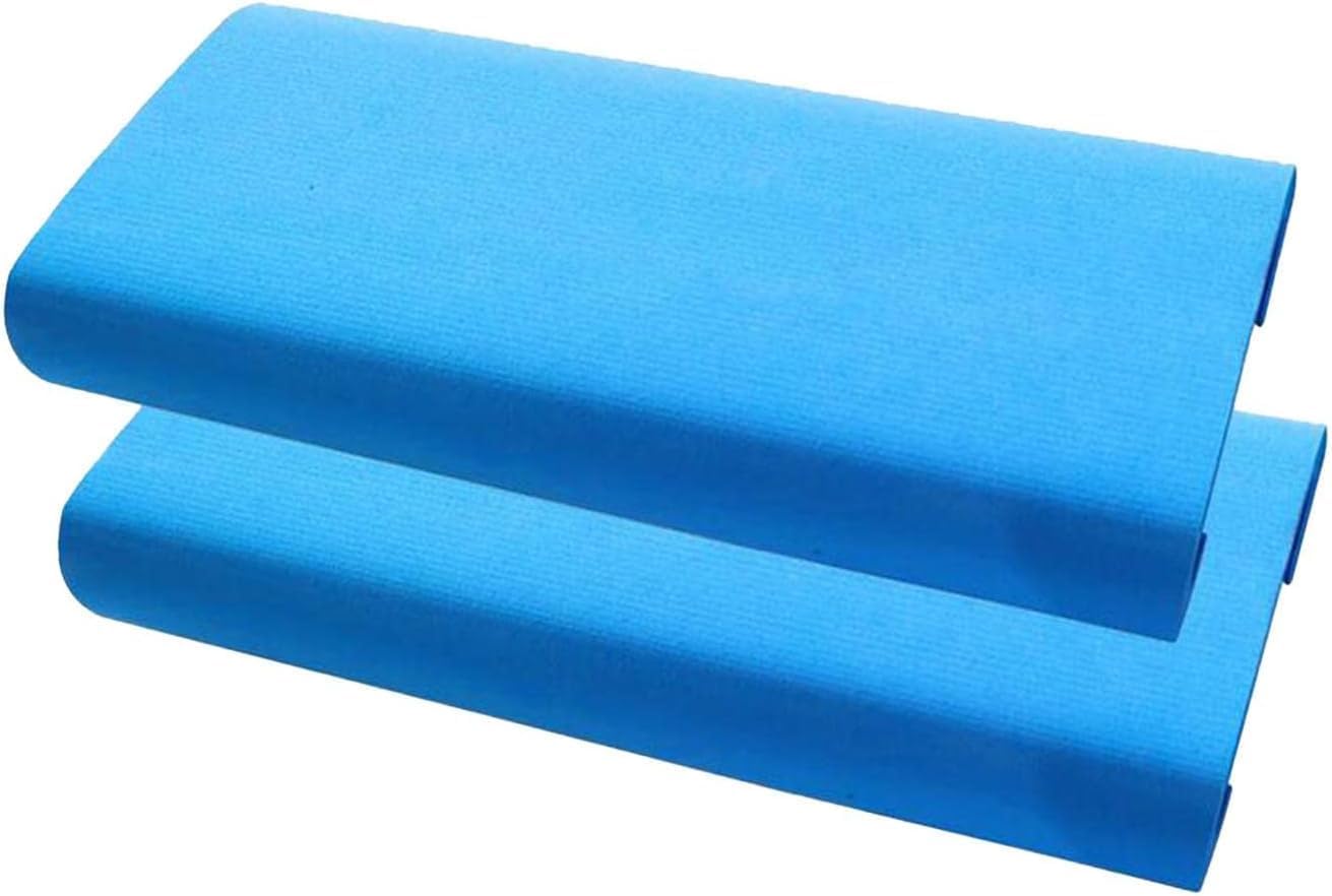 2Pcs Dragon Boat Paddle Seat Pad Seat Cushion Protection U Shaped Dragon Boat Saddle Paddle for Outdoor Kayak Rower Boat Competition (Blue)