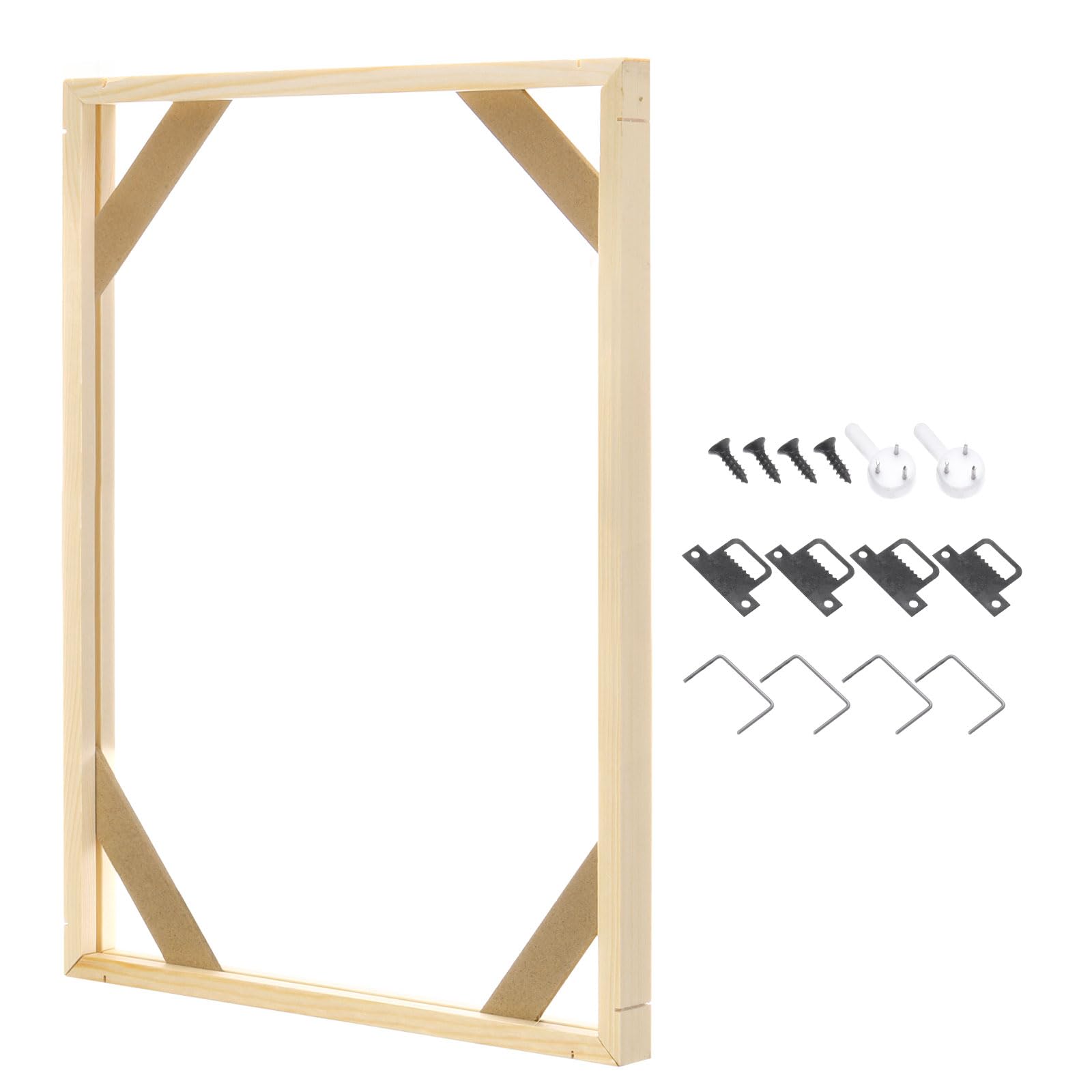 Barras de lona de 14x18 pulgadas de madera para marcos de pintura