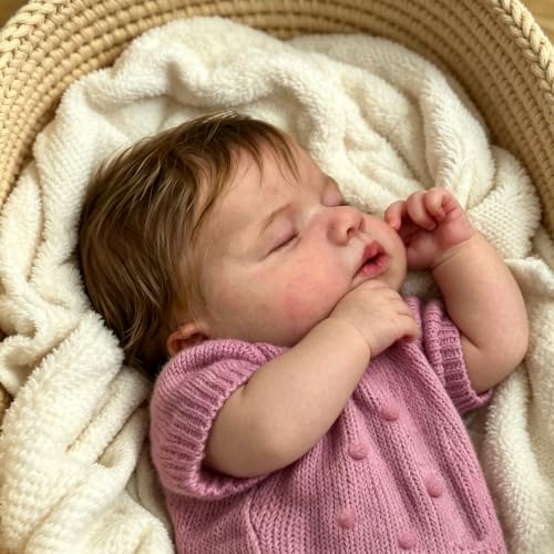 Muñeca Realista Reborn Baby Girl 20 pulgadas miniatura 6