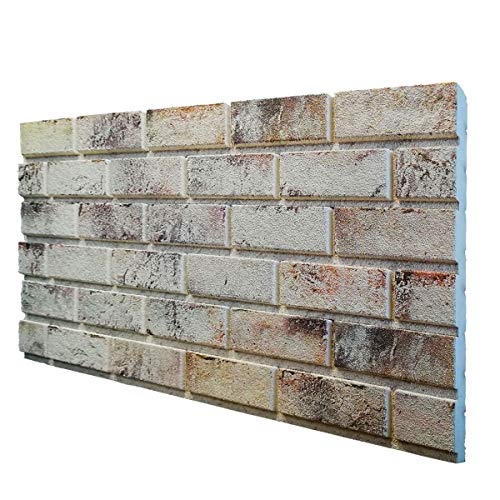 MURALES Pannello Finto Mattone In EPS Resinato Misura 100x50 Cm Spessore 2 Cm