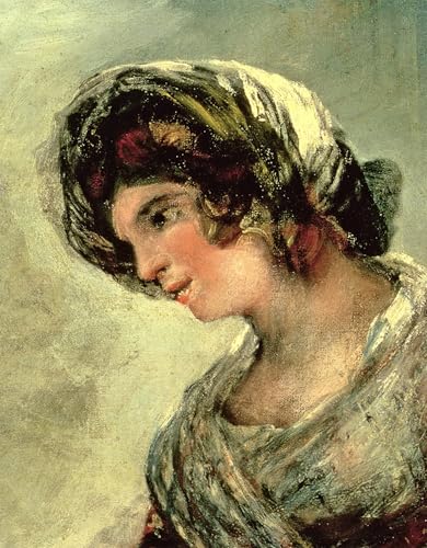 Toile Murale La Laitière de Bordeaux Goya Décoration Salon Chaleureuse
