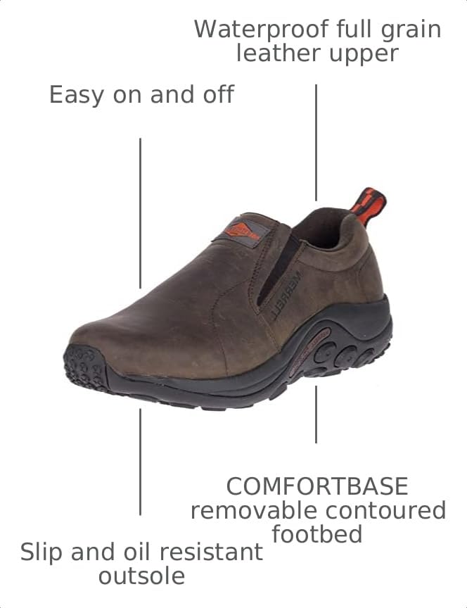 Image of Merrell mens Moab 2 Mid Tactical Wp - Brindle