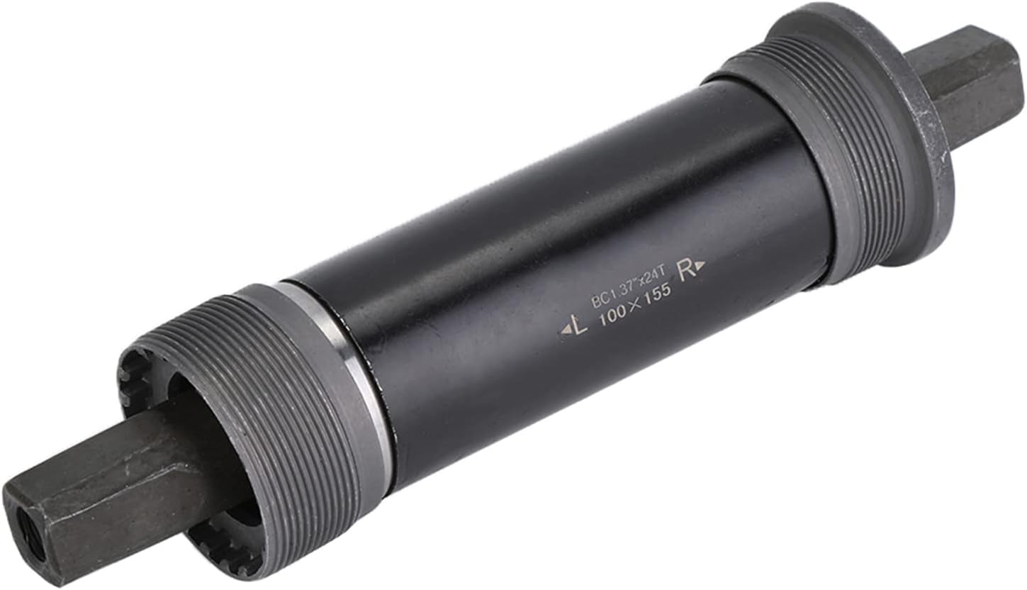 Bike Bottom Bracket, Bottom Bracket with Screws Mountain Bike Square Taper Bottom Bracket for 80/100mm Frame Shell
