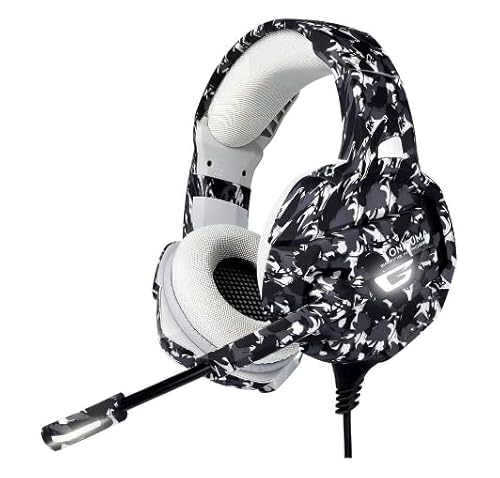 Fone De Ouvido Headset Gamer K5 Camuflado