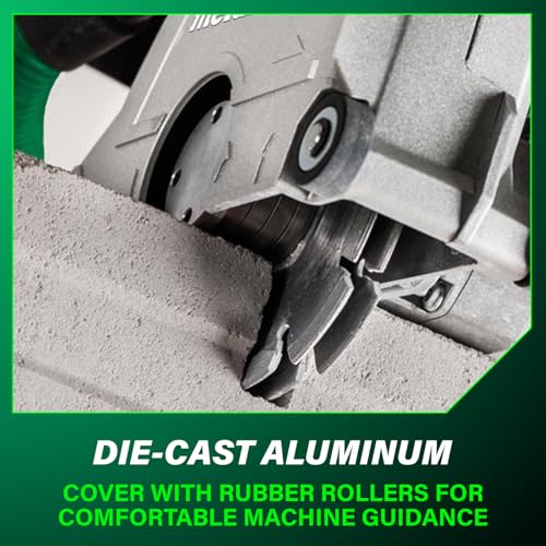 Image of Metabo HPT MFE 40 Wall Chaser For Concrete, 5-Inch Cutting Disc, 15 Amps, High-Power Drive System, Tacho-Constamatic Electronics, Dust Protection, Torque Limiting Clutch, Made in Germany, 646040620