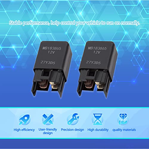 1Pcs Mb183865 Dc12V Car Auto Air Conditioning Relay Replace For 056700-9160 #TOP6