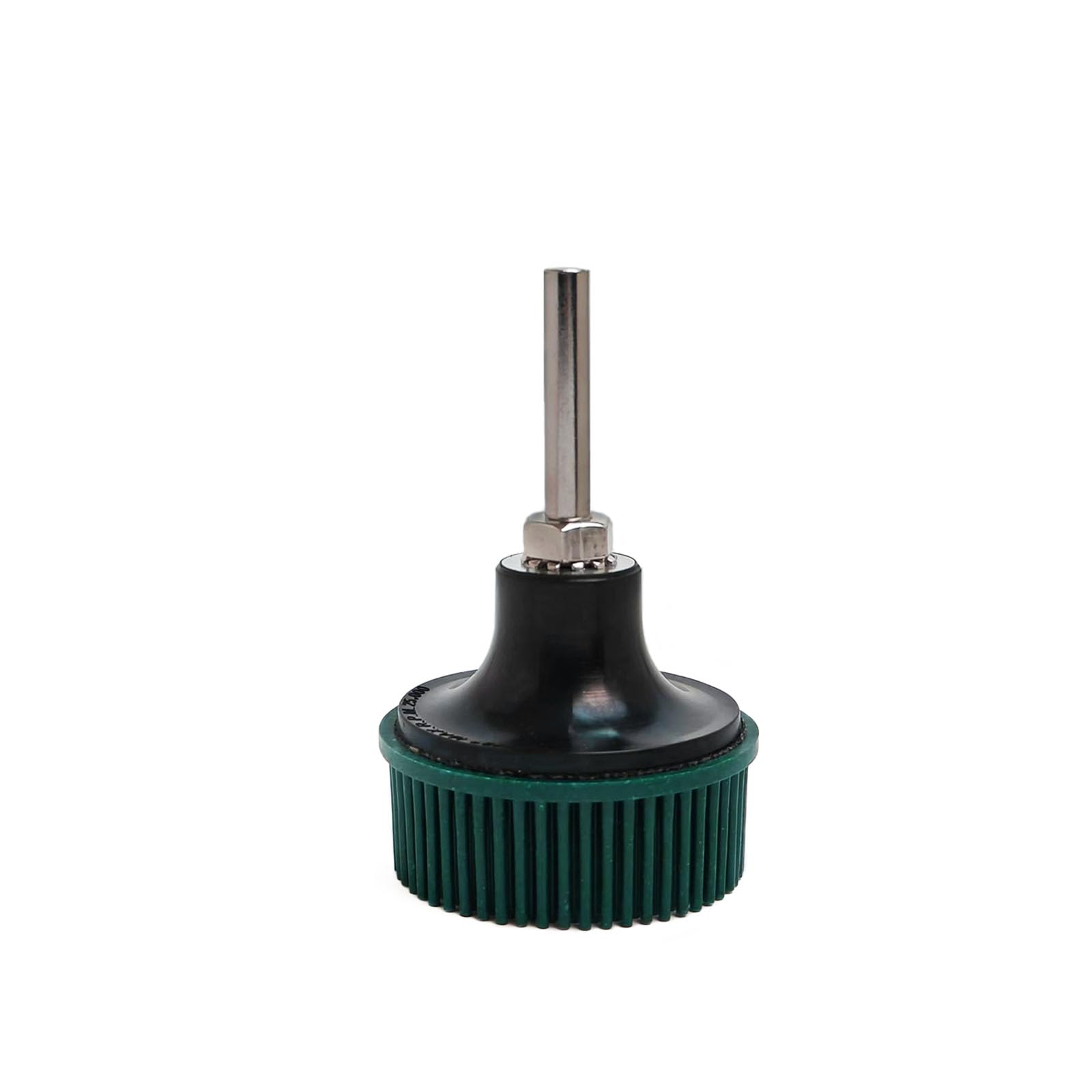 WEXWE Tools 2 Inch Bristle Disc Roloc Bristle Disc Grade - 50# Grit Abrasive Coating Removal Disc for Metal with 6mm Shank Attachment 1set