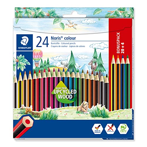 STAEDTLER Kredki Noris Wopex 24 kolory