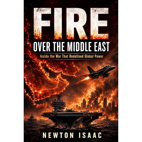 FIRE OVER THE MIDDLE EAST Audiolibro Por Newton Isaac arte de portada