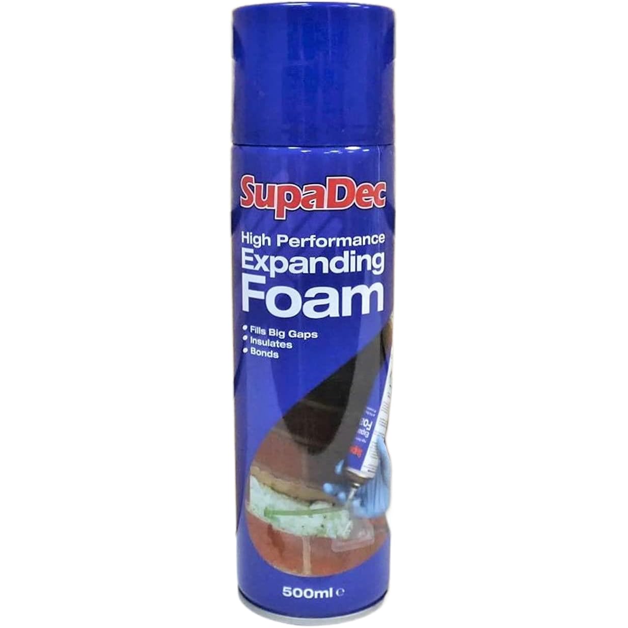 AMK® SupaDec High Performance Expanding Foam Filler Seals Weatherproof Fills DIY Adhesive Cracks 500ml