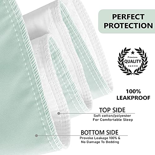 Platinum Care Pads Reusable Bed Underpad - Waterproof & Washable Bed Pad - Absorbent Mattress Protector Pad - Incontinence Bed Pads - Bed Protector Pads (Green, 79"X34") #TOP2