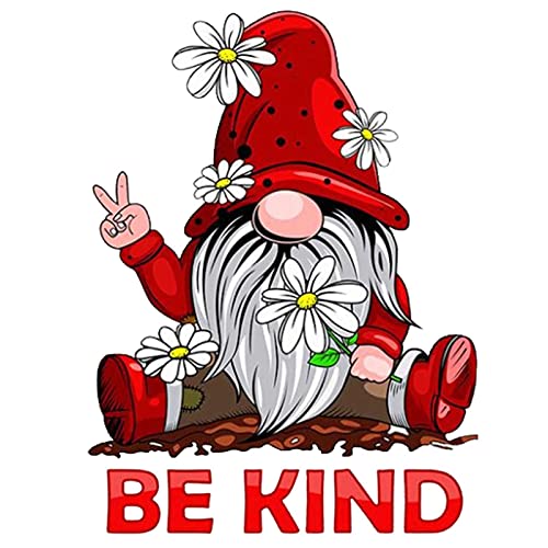 Tuelaly,Wall Decals Peel and Stick,Wall Stickers Gnome Pattern Shop Window Ornaments PVC Showcase Car Window Decals for Outdoor - A