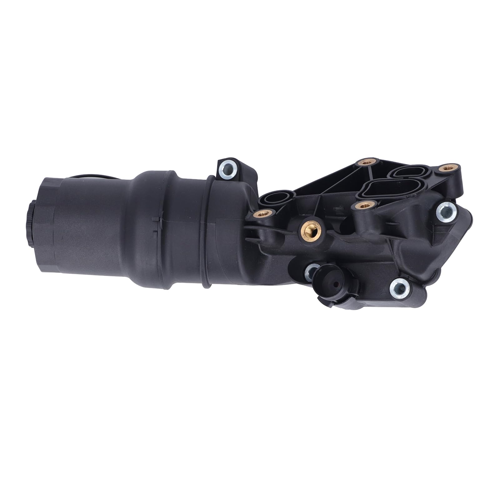 KIMISS Conjunto de Carcasa de Filtro de Aceite para Motor 2.5 2006-2009 - Diseño a Prueba de Fugas con Protección contra Sobrecalentamiento