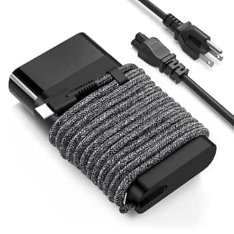 Ruilezyo 65W Slim USB C Charger Compatible with HP EliteBook 840 845 830 835 860 865 630 640 645 660 665 650 655 1040 G11 G10 G9 G8 ProBook 440 445 450 460 465 OmniBook Laptop Type C Power Adapter