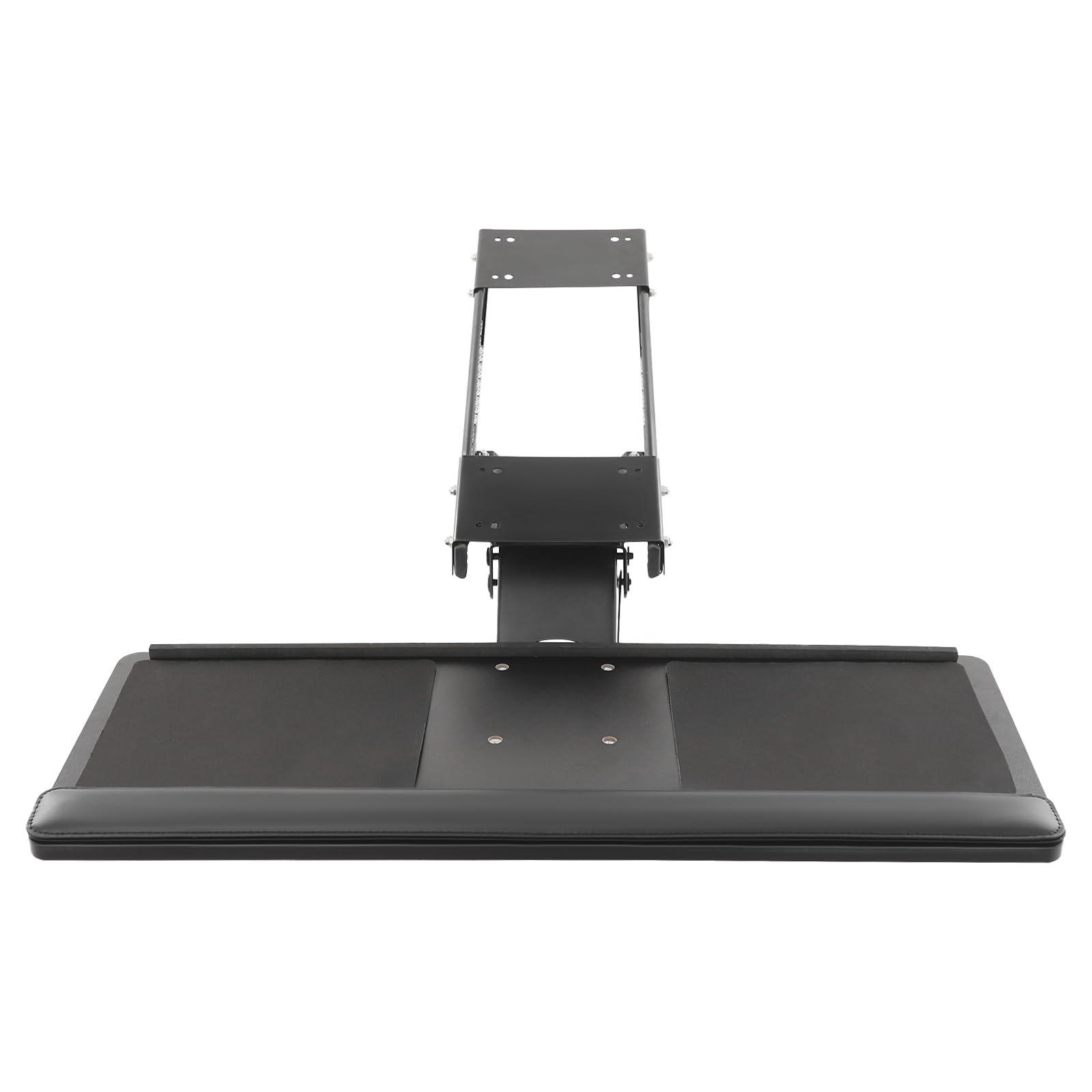 phjddak Under Desk Keyboard Tray Ergonomic Holder for Office, Home, Workspace, Keyboard Storage Sturdy Organizer for Employees, Students, Gamers