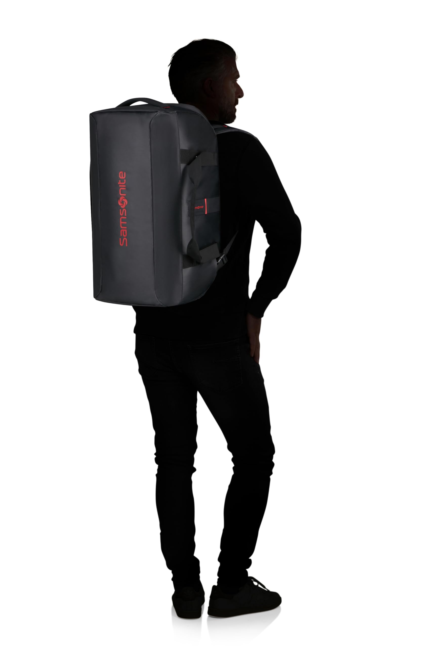 Samsonite Paradiver Light - Reisetasche/Rucksack S, Handgepäck, 55 cm, 40 L, Schwarz