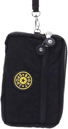 Miniatura 4 de Bolso de mano pequeño para iPhone 14, 13 Pro 12 Galaxy S23 S22 S21 S20 S21 Fe S22 Plus A53 5G, Negro -, Pequeña